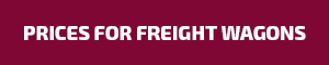 Prices For Freight Wagons